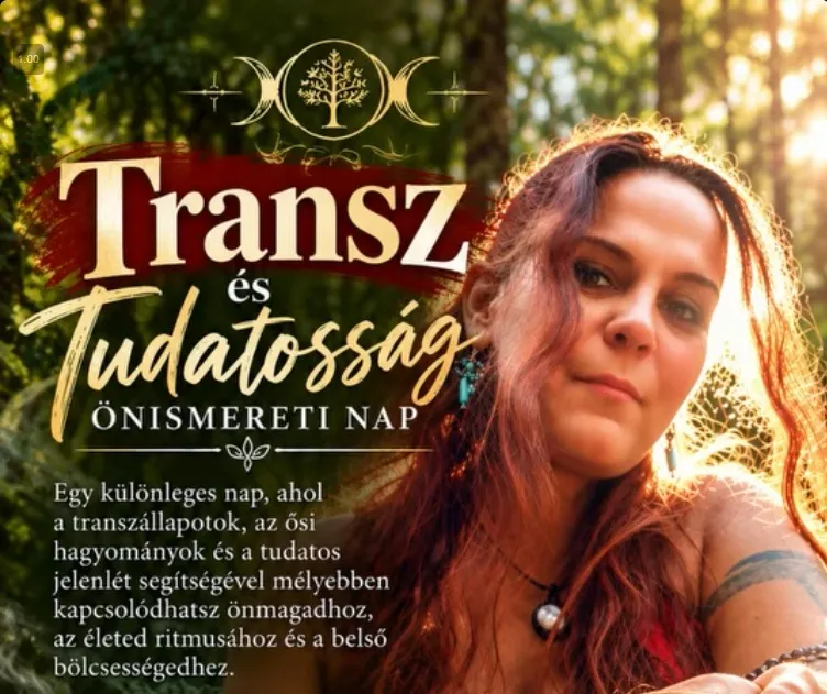 Transz és tudatosság önismereti nap Arikánnal, 9.00–17.00